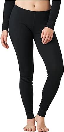 LAPASA Womens 100% Merino Wool Base Layer Midweight Activewear Thermal Underwear Long John Shirt Long Sleeve Pants L48/L49