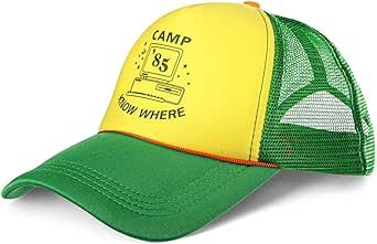 SecySigun Guide Tourist Hat Leisure Cap, Printing Baseball Trucker Polo 85 Hat, Halloween Cospaly Costume Hat, Unisex Green