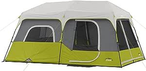 Core 9 Person Instant Cabin Tent - 14' x 9', Green (40008)