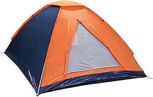 NTK Panda 2 Person 6.7 by 4.7 Foot Sport Camping Dome Tent 2 Seasons